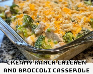 Creamy Ranch Chicken and Broccoli Casserole