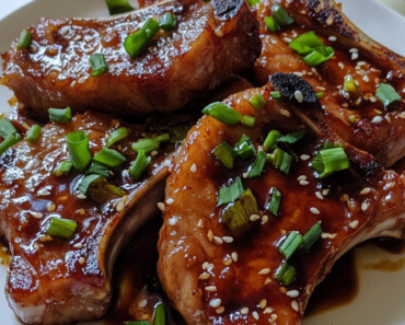 Honey Garlic Glazed Pork Chops Dinner Party