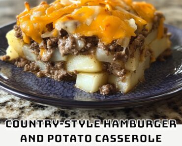 Country-Style Hamburger and Potato Casserole