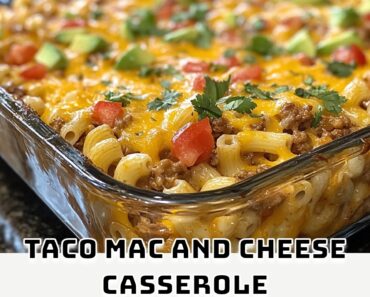 Taco Mac and Cheese Casserole