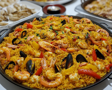 Seafood Paella Dinner Party