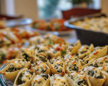 Spinach and Artichoke Stuffed Shells Dinner Party