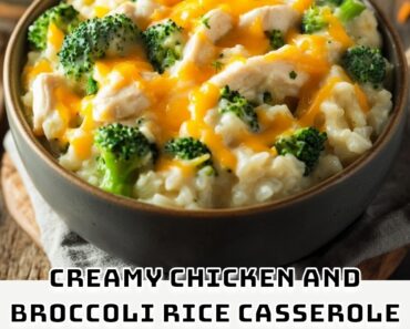 Creamy Chicken and Broccoli Rice Casserole