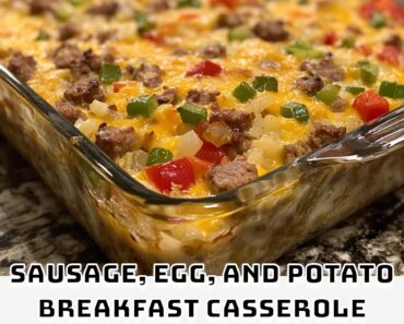 Sausage, Egg, and Potato Breakfast Casserole