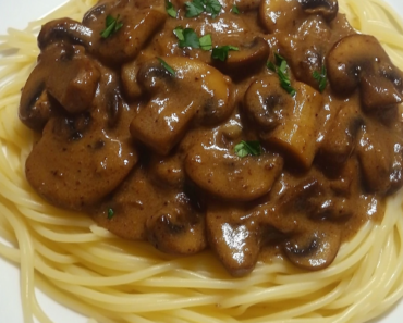 Vegan Mushroom Stroganoff Dinner Party