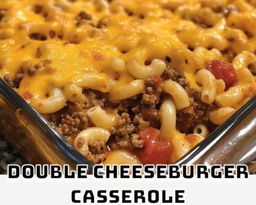 Double Cheeseburger Casserole