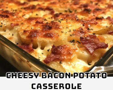 Cheesy Bacon Potato Casserole