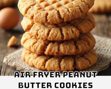 Air Fryer Peanut Butter Cookies