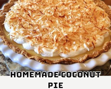 Homemade Coconut Pie