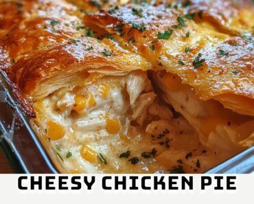 Cheesy Chicken Pie