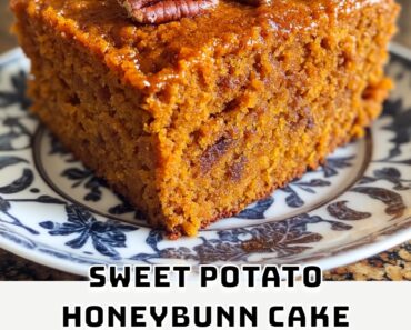 Sweet Potato HoneyBunn Cake