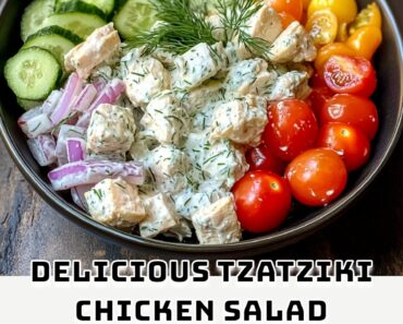 Delicious Tzatziki Chicken Salad