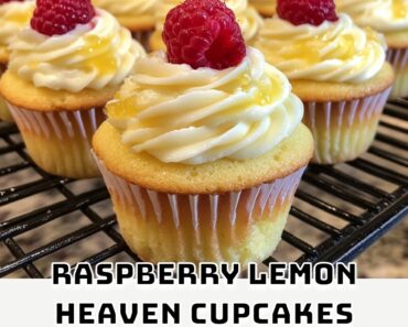 Raspberry Lemon Heaven Cupcakes