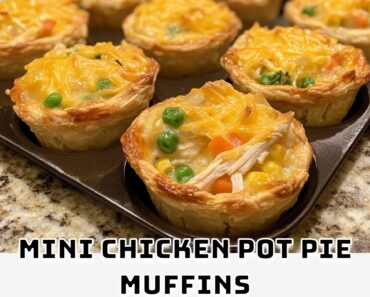 Mini Chicken Pot Pie Muffins