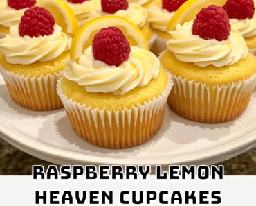 Raspberry Lemon Heaven Cupcakes