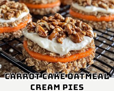 Carrot Cake Oatmeal Cream Pies