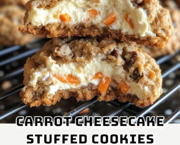 Carrot Cheesecake Stuffed Cookies