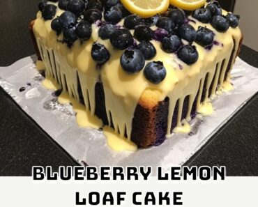 Blueberry Lemon Loaf Cake