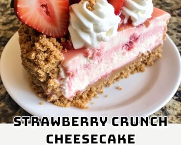 Strawberry Crunch Cheesecake