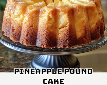 Pineapple Pound Cake