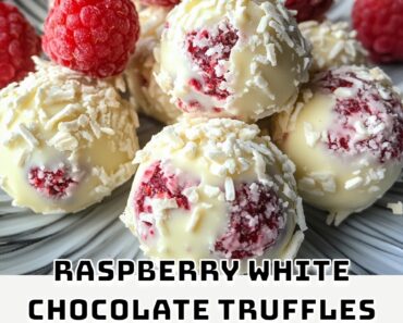 Raspberry White Chocolate Truffles