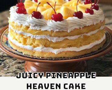 Juicy Pineapple Heaven Cake