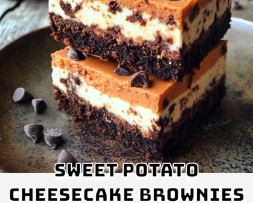 Sweet Potato Cheesecake Brownies