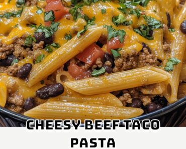 Cheesy Beef Taco Pasta