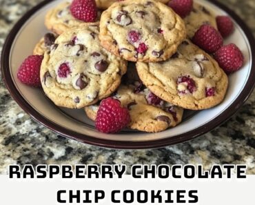 Raspberry Chocolate Chip Cookies